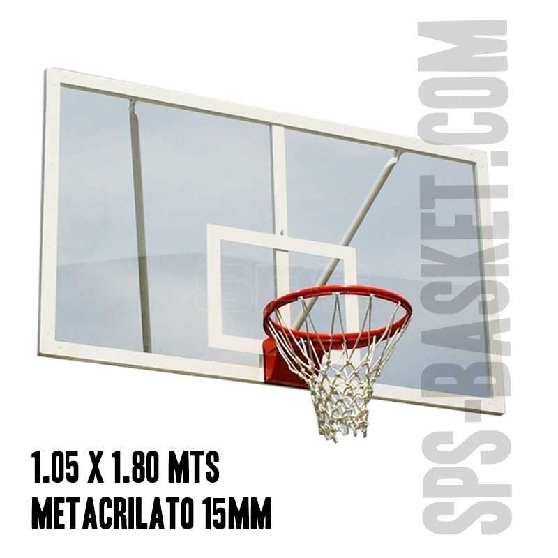 Tablero de Baloncesto de Metacrilato Reglamentario Grosor 15mm