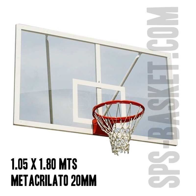 Tablero de Baloncesto de Metacrilato Reglamentario Grosor 20mm