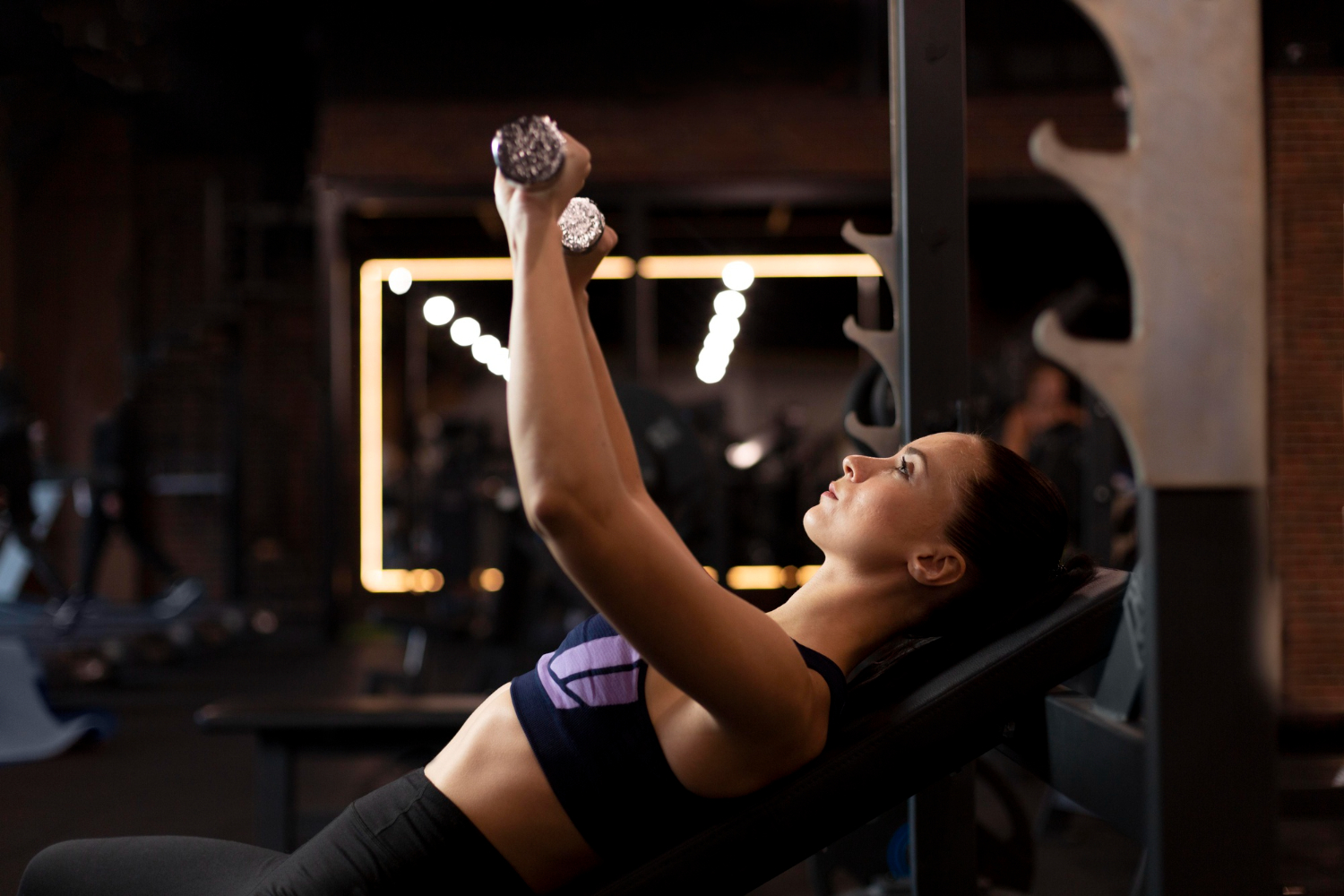 Rutina de entrenamiento en el Gimnasio para ganar masa muscular